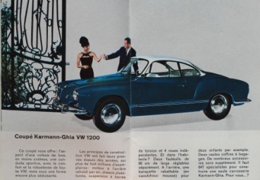 Volkswagen Modelprogram 1965 "Wieviele verschiedene VW gibt es?" Carbrochure (0876)